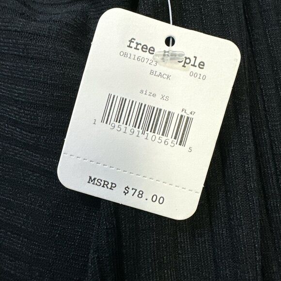 Free People FP Movement Top Ribbed Can't Handle This Turtleneck Shirt Sz XS NWT - Picture 9 of 11